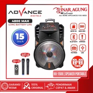ADVANCE K1506 | K-1506 SPEAKER BLUETOOTH KARAOKE - GARANSI RESMI