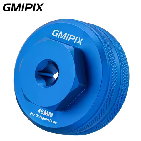 GMIPIX 45mm Fork Cap Nut Socket Motorcycle Fork Top Cap Remove Installation Tool for BPF 43mm ZX6R Z