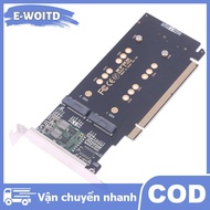 E-WOITD 1 chiếc thẻ M.2 X16 đến 4x NVMe PCIe3.0 Gen3 X16 đến 4 x NVMe RAID Thẻ PCI-E vroc
