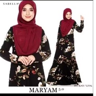 (Preloved) Dress/Jubah Sabella Maryam XXL