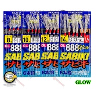 SEAHAWK SABIKI 888 GL (GLOW) APOLLO HOOK