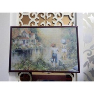 100 cm 1,000 Pieces 50.5 X75.5 Photo Frame 75.5 * 50.5 Puzzle Plastic Poster Photo Frame Picture Fra