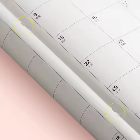 A4 A5 2026 Schedules Notebook Work Efficiency Learning Plan Agenda Planner 24 Sheets Life Check-in P