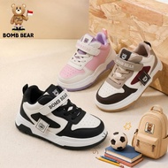 9.9 Bomb Bear Black Sporty School Sneakers for Elementary School Boys Ages 3-12 Years YN-H1302