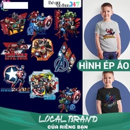 [Ironed, heat pressed image] Superman image for children SN3