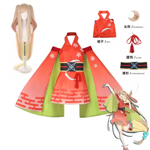 Cosmic Princess Kaguya! Kaguya Cosplay Costume Wig Anime Kaguya Christmas Halloween Party Clothing