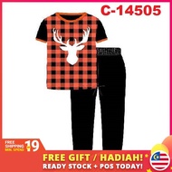 SHIPPING) [LOCAL STOCK] Sleepsuit / Pajamas (Short Sleeve+Long Pant) - C-14505 -