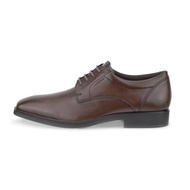 ECCO METROPOLE MILAN MEN'S LEATHER DERBY FORMAL SHOES