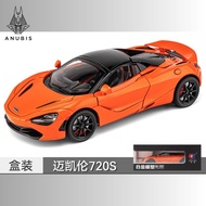 Mô Hình Xe Ôtô Kim Loại 1/24 Siêu Xe MCLAREN 720S SPIDER Dùng Để Trưng Bày Bàn Làm Việc Làm Đồ Chơi