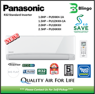 PANASONIC 1.0HP R32 Standard Inverter Wall Mounted Air Conditioner CS/CU-PU9XKH-1A