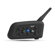 EJEAS V6 Pro Motorcycle Helmet Bluetooth Intercom, 2-Way 1200M Motorcycle Bluetooth Headset Universa