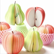 Creative Label Apple Note Paper DIY Note Note Fruit Note Paper Pear Note