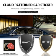 3D Metal Car Decoration Metal Sticker For BYD Tang MAX DMI Qin EV600 Han EV Yuan Song PLUS Pro