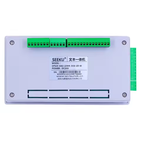 SeekU Display and PLC in one FX3U 22MR 22MT 22MRT OP320-A V8.0 in one MODBUS RS485 included NTC 60K 