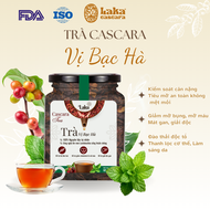 Trà Cà Phê Cascara LAKA Hộp 60Gr vị bạc hà 100% quả cà phê chín mọng Hỗ Trợ Giảm Cân Ngừa Lão Hóa Và