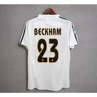Retro Real Madrid Zidane Beckham T-shirt*---