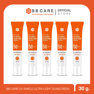 ของแท้ BB Care UV SHIELD SPF50+ PA ++++ กันแดดเนื้อมูส SET 5 ชิ้น แพ็คเกจใหม่