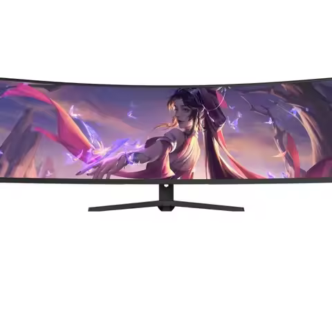 49-Inch curved hairtail screen computer monitor HVA split-screen quick response screen 32:9 stock tr