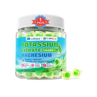 [COD] Lilicare Potassium Citrate Gummies 1666mg for Adults - Potassium Supplement Magnesium Glycinat