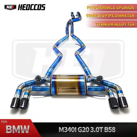 HEO Performance Valvetronic Exhaust for BMW G20 M340/M340i G22 M440/M440i 3.0T 2019-2023 Valved Spor