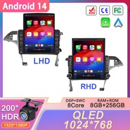 9.7 inch Android 14 For Toyota Prius 3 XW30 2009 - 2015 Car Radio Multimedia Video Player Navigation