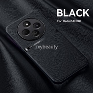 Ốp điện thoại mềm da cho Redmi 14C 5G 4G Xiaomi POCO C75 2024 vỏ điện thoại TPU Chống Sốc Ốp lưng đơ