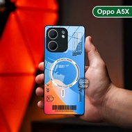 Oppo A5X Case - Oppo A5X Glass Softcase - Casing hp For Oppo A5X - Silicone For Oppo A5X - Oppo A5X 