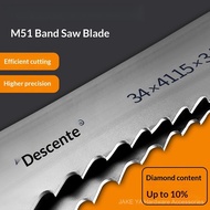 Desent Bimetal M51 Imported Saw Blade 4115 Band Saw Blade Rebar  Cutting 3505