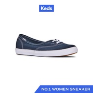 KEDS รองเท้าผ้าใบ แบบสวม รุ่น THE MINI CANVAS สีกรม ( WF67064 )