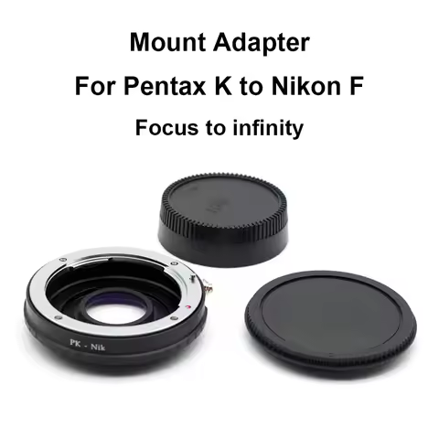 PK - Nik F For Pentax K mount lens Nikon F camera D750 D850 Mount Adapter Ring KA KAF KAF2 AI Correc