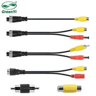 Kedatangan 4Pin Aviasi Head Male/Female Ke RCA Male/Female DC Cable