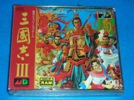 SEGA MD MEGA-CD 日版 三國志3