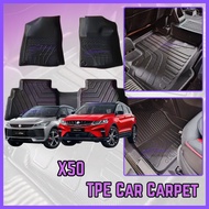 Car TPE Carpet X50 MAGIC MAT 5D Car Mat Karpet Kereta