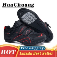 HUACHUANG 2021 NEW Cycling Shoes for Men and Women MTB sale Rubber Casual Road Bicycle for Men and Women MTB sale Mountain Bike Shoes Cleats Shoes Cycling Shoes Mtb Sale Cycling Shoes Mtb Shimano
