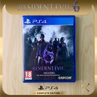 แผ่นเกมส์ PS4 : Resident Evil 6 มือ2 พร้อมส่ง!!!