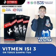 Terlaris HERBAL VITMEN ASLI 100% BPOM + VITMEN BARU KEMASAN EKONOMIS