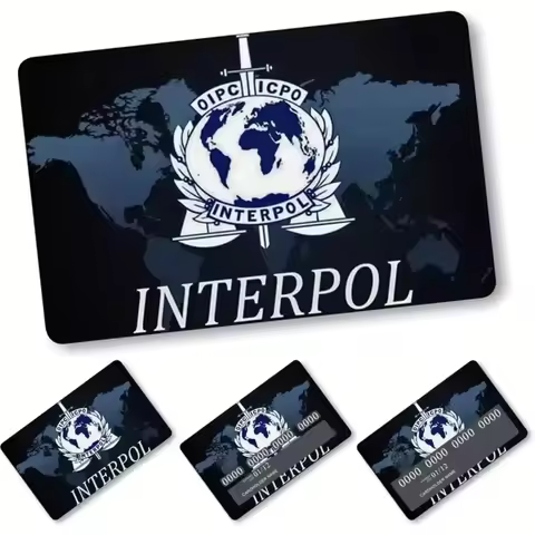 Interpol Decorative Credit Card Sticker Save Shell on Off Ultra Thin No Fade Sticker Skin Cover Film