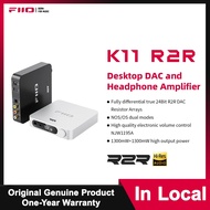 【Local】FiiO K11 R2R DAC and Headphone Amplifier for Home Audio or PC 6.35mm and Balanced 4.4mm RCA C