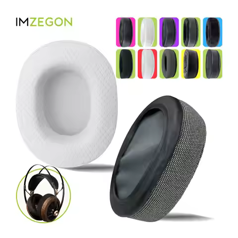 IMZEGON Replacement Earpads Headband for Meze 109 Pro 109PRO Headphones Ear Cushion Sleeve Cover Ear