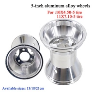 5 inch GO KART wheel rear 11X7.10-5 front 10X4.50-5 Wheel Rim for KARTING ATV UTV Racing Golf Buggy 