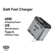MeeGoo GaNหัวชาร์จเร็ว PD35/40W Fast Charger ชาร์จเร็วType-cและUSB/ Type-cและType-c เครื่องชาร์จ อะแ