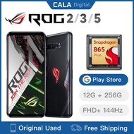 Original Used Phone ROG 2/3/5 Gaming Snapdragon855+/865+/888 6.59" 2340x1080Hz Used for gaming