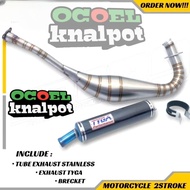 Tyga yamaha y125z y125zr 125z - stainless power exhaust