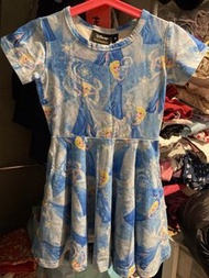 Frozen Elsa 印花裙