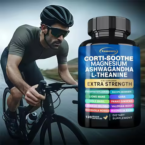 Corti-Soothe Cortisol with Magnesium, Ashwagandha, L-Theanine - Helps Lower Cortisol, Stabilize Mood