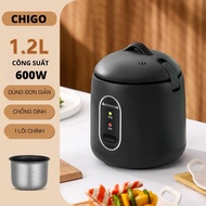 Nồi Cơm Điện Mini Nồi cơm điện Hàn Quốc Chigo Chính Hãng nồi nấu đa năng mininấu cơmhầm cháohấpxàol