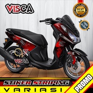 TERBARU Stiker Striping Yamaha Lexi 155 Variasi HAYABUSA