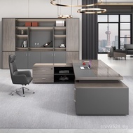 Office Desk Fashion Atmosphere Supervisor Large Work Desk Old Desk Presidential Desk Chair Board Tab