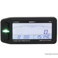 KOSO EFI Multi Meter RPM AFR volt meter shift light time oclock