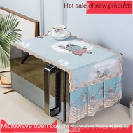 Universal Beautiful Microwave Oven Cover Microwave Oven Cover Towel Universal European Lace Electric